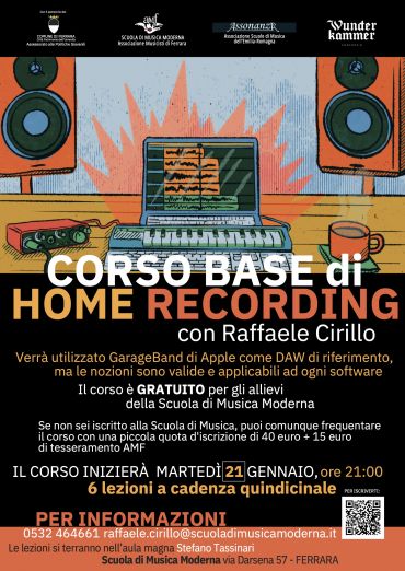 CORSO BASE DI HOME RECORDING 2024/2025